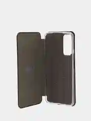 Черный чехол книжка Huawei Honor 10X Lite, Хуавей Хонор 10Х Лайт