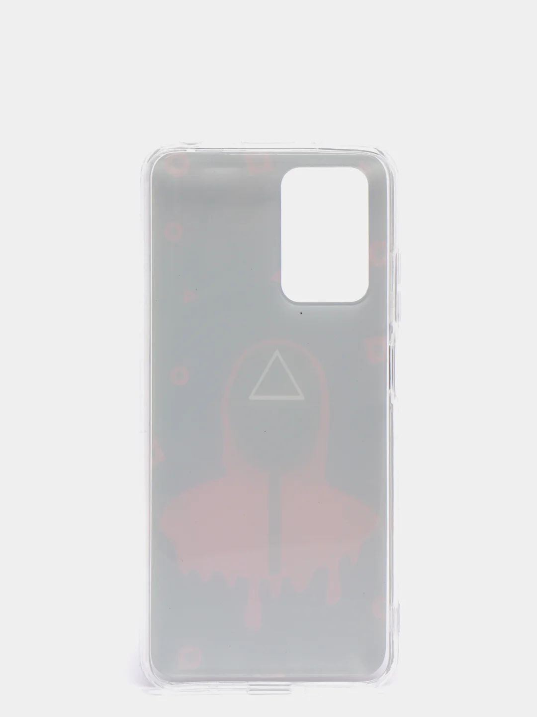 Фуксия чехол Xiaomi Redmi 10, Сяоми Редми 10 с рисунком "Игра в кальмара"