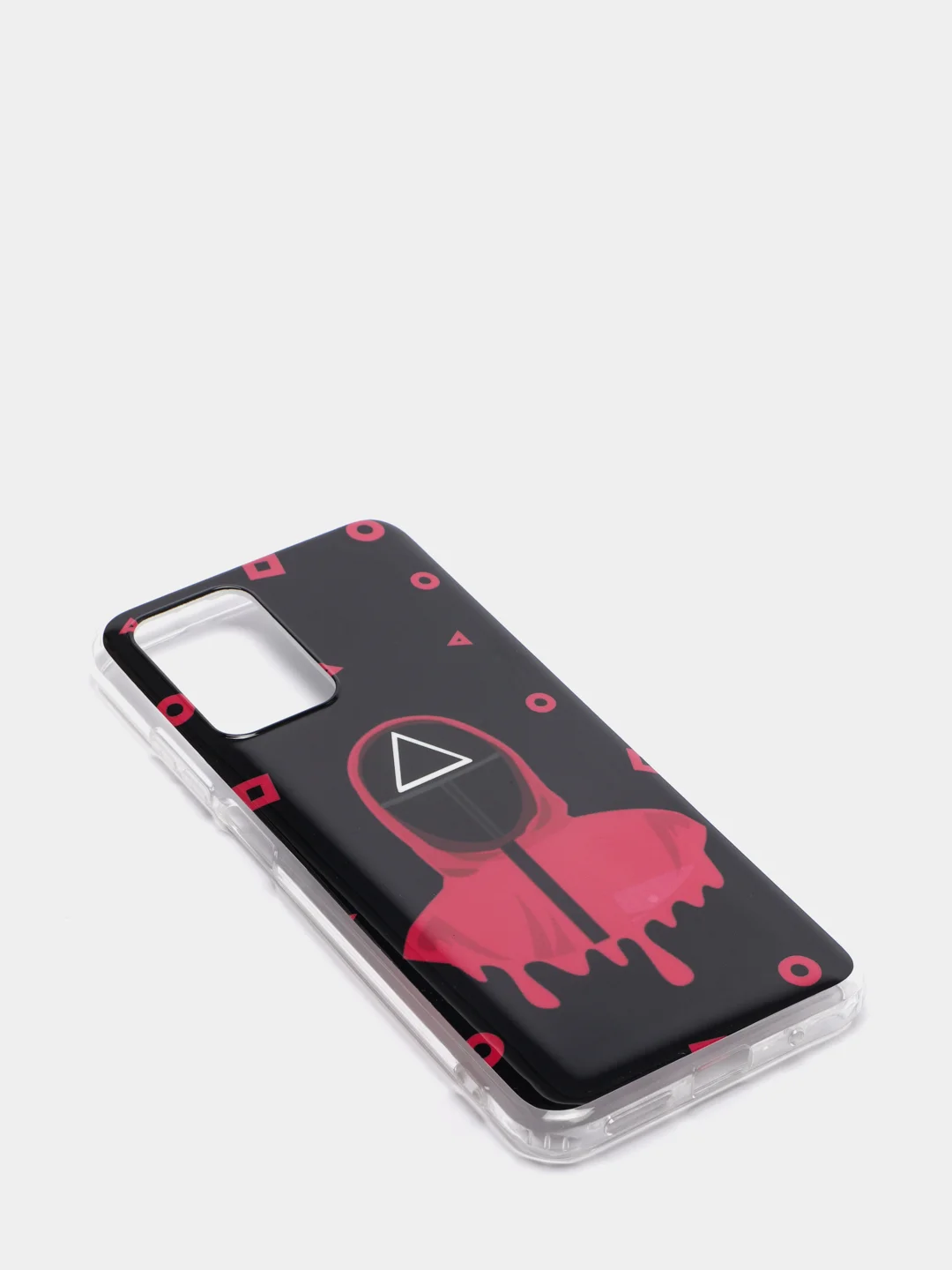 Фуксия чехол Xiaomi Redmi 10, Сяоми Редми 10 с рисунком "Игра в кальмара"