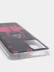 Фуксия чехол Xiaomi Redmi 10, Сяоми Редми 10 с рисунком "Игра в кальмара"