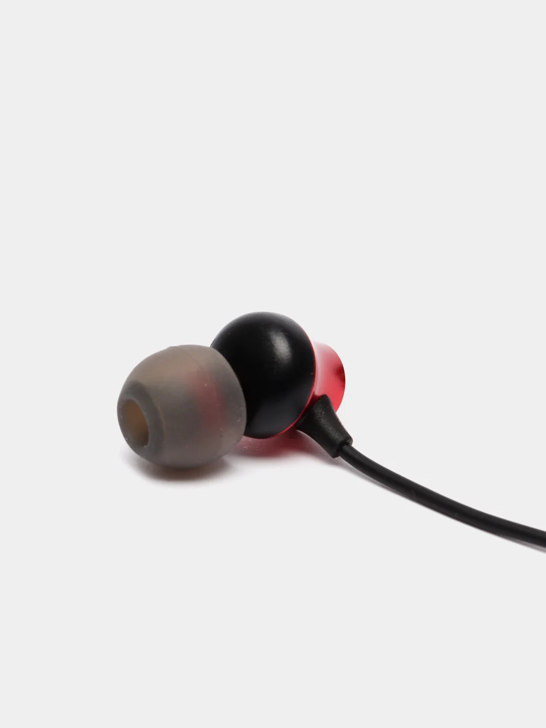 Белый наушники с микрофоном Hoco M51, металлический корпус, 3.5 mm Jack