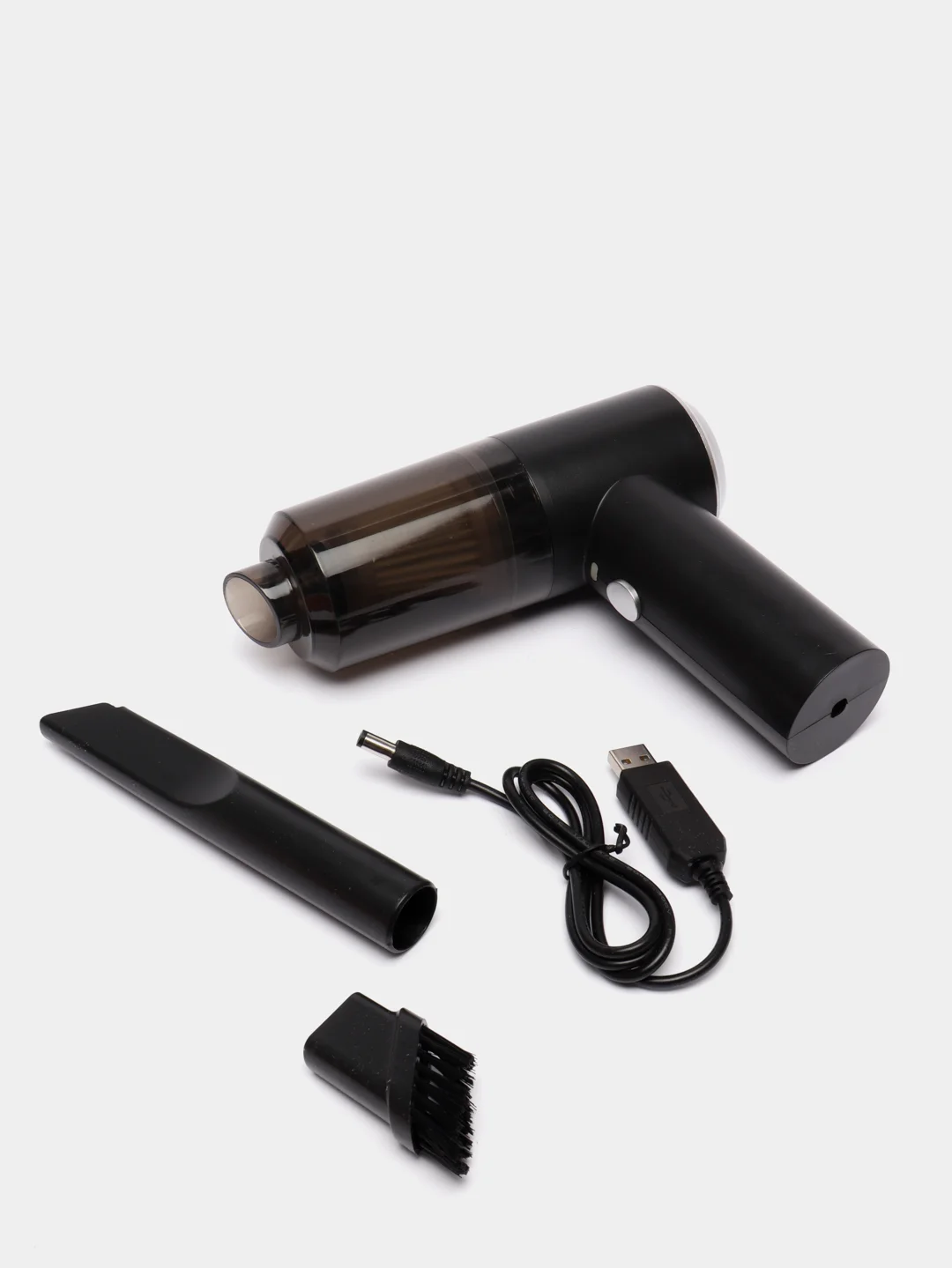 Беспроводной мини пылесос Vacuum cleaner, с подсветкой, для авто и дома