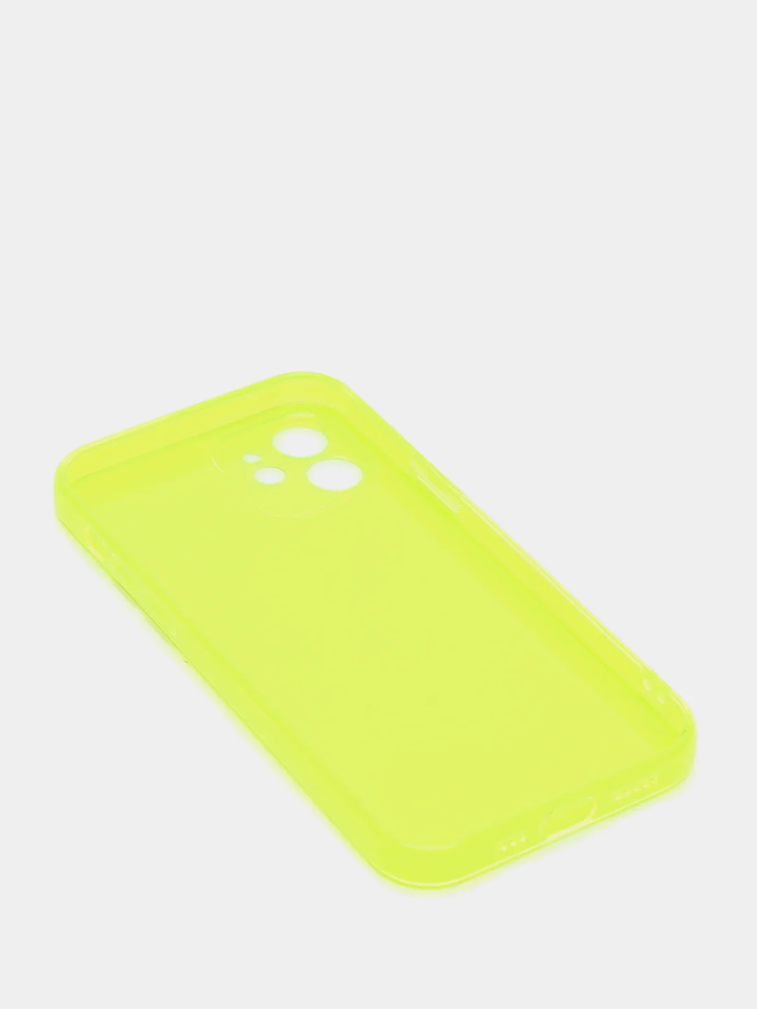 Желтый силиконовый чехол для iPhone 11, iPhone 12