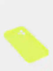 Желтый силиконовый чехол для iPhone 11, iPhone 12