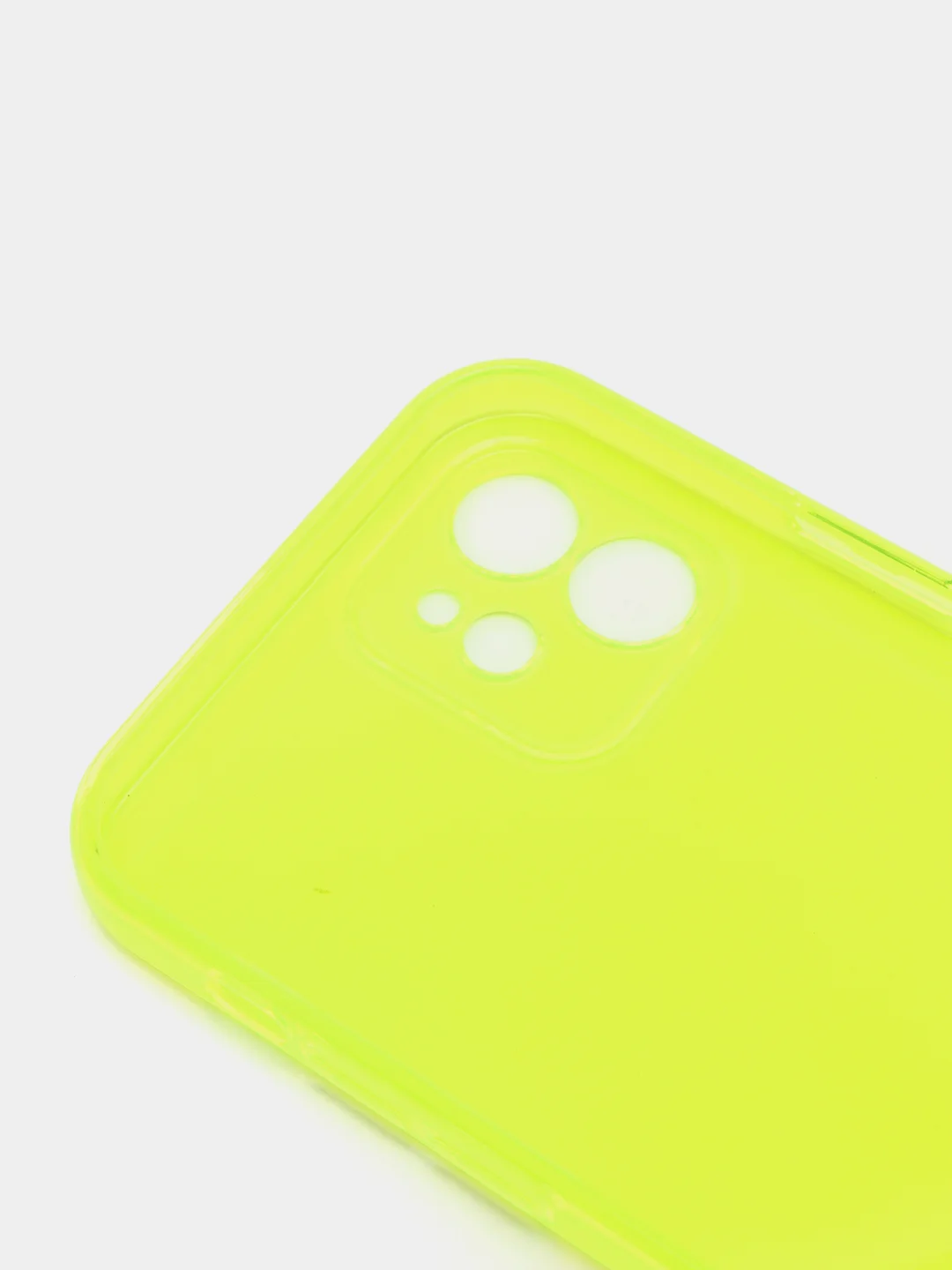 Желтый силиконовый чехол для iPhone 11, iPhone 12