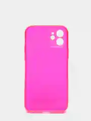Розовый силиконовый чехол для iPhone 11, iPhone 12