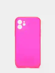 Розовый силиконовый чехол для iPhone 11, iPhone 12