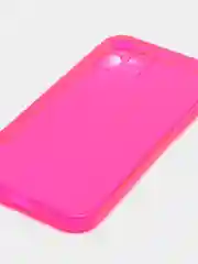 Розовый силиконовый чехол для iPhone 11, iPhone 12