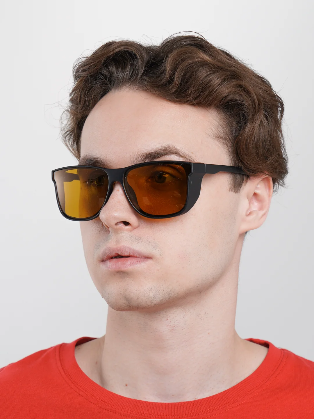 Солнцезащитные очки Polarized "Антифар" с боковой защитой