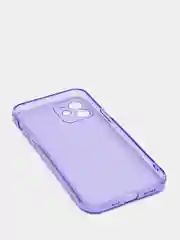 Лавандовый силиконовый чехол для iPhone 11, iPhone 12