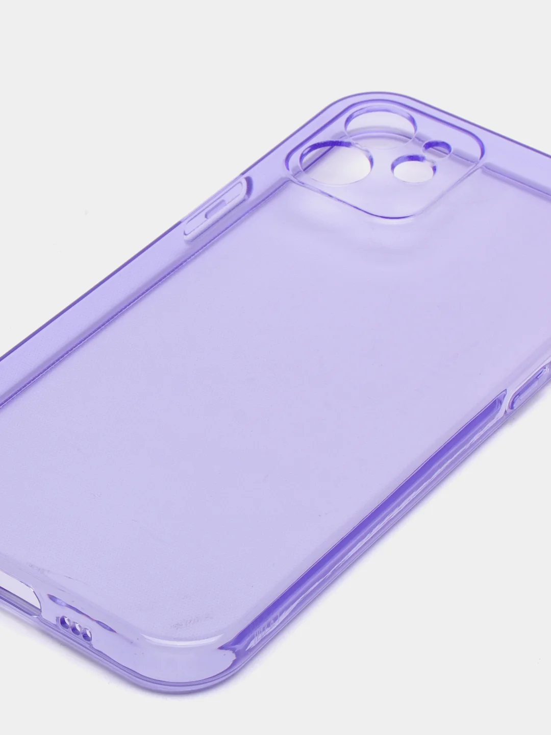 Лавандовый силиконовый чехол для iPhone 11, iPhone 12