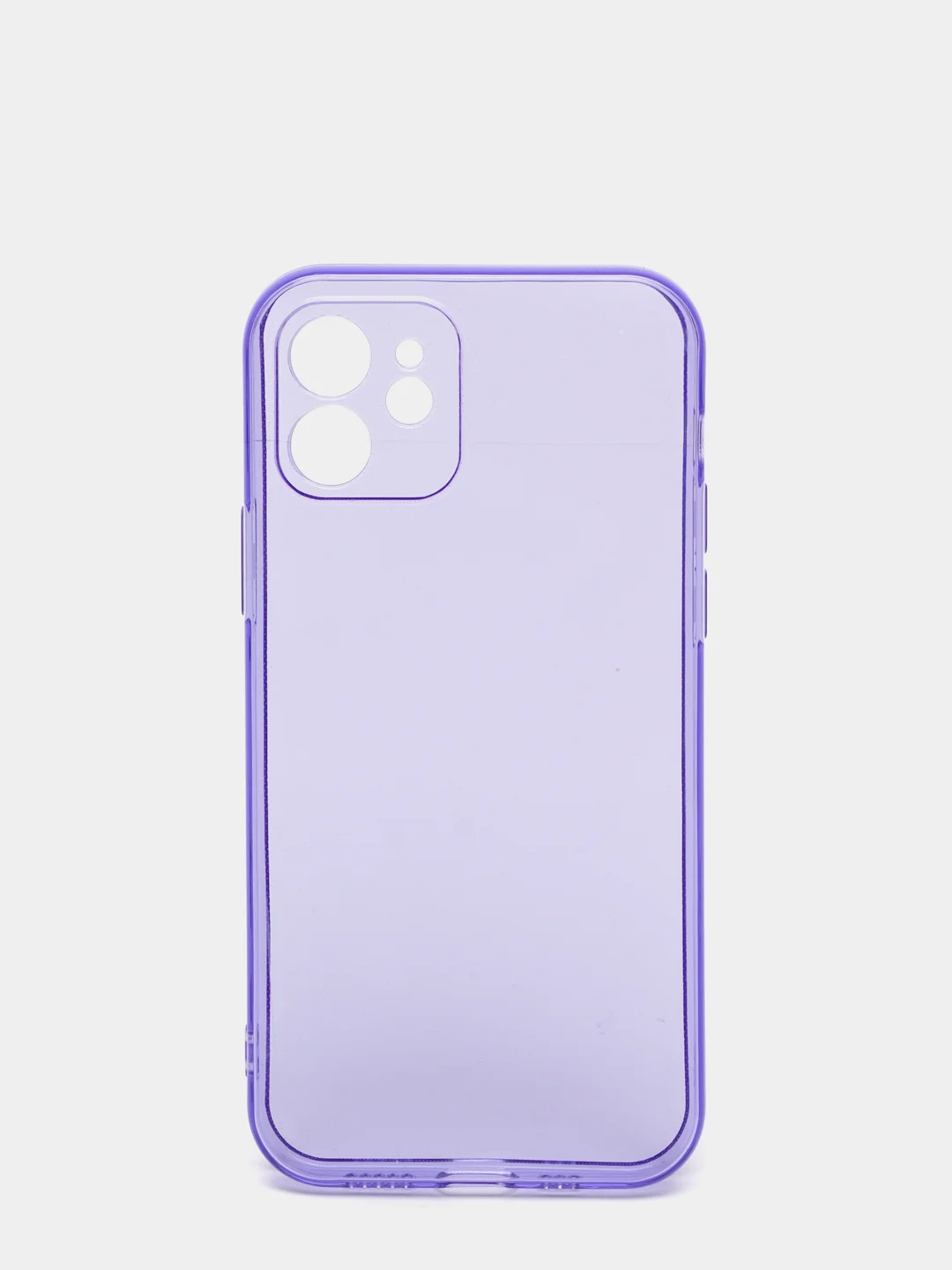 Лавандовый силиконовый чехол для iPhone 11, iPhone 12