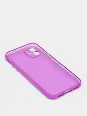 Фиолетовый силиконовый чехол для iPhone 11, iPhone 12