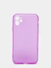 Фиолетовый силиконовый чехол для iPhone 11, iPhone 12