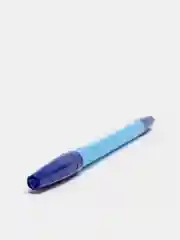 Голубой шариковая ручка