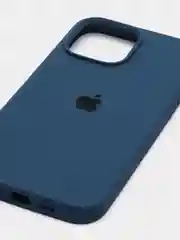 Темно-синий чехол Silicone Case для iPhone 13 Pro Max