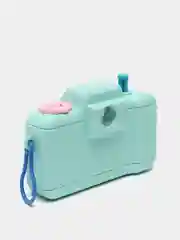 Зеленый фотоаппарат детский
