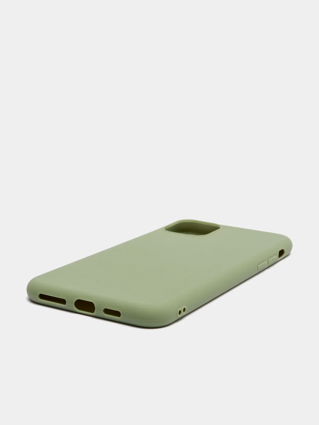 Лайм чехол для Apple iPhone 11 Pro Max силиконовый, матовый, однотонный