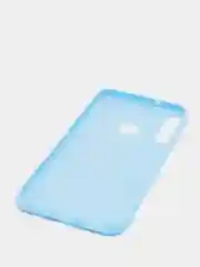 Голубой чехол Huawei Honor 9C / P40 Lite E, Хуавей Хонор 9С, силиконовый цветной матовый