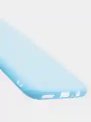 Голубой чехол Huawei Honor 9C / P40 Lite E, Хуавей Хонор 9С, силиконовый цветной матовый