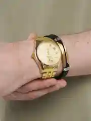 Желтый часы мужские наручные в подарочной коробке