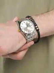 Серебряный часы мужские наручные в подарочной коробке