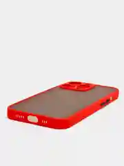 Красный чехол на iPhone 13, 12, 11, 8, 7, XR, X, XS, pro, mini, max, plus, SE