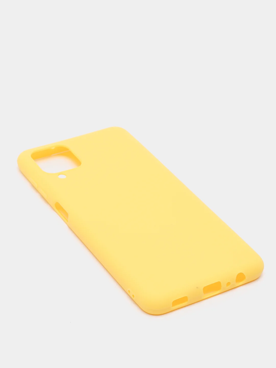 Желтый чехол силиконовый Samsung А11 А31 А51 А41 А52 М21 A32 A02S A10 A20 A71 A21 M51 A12
