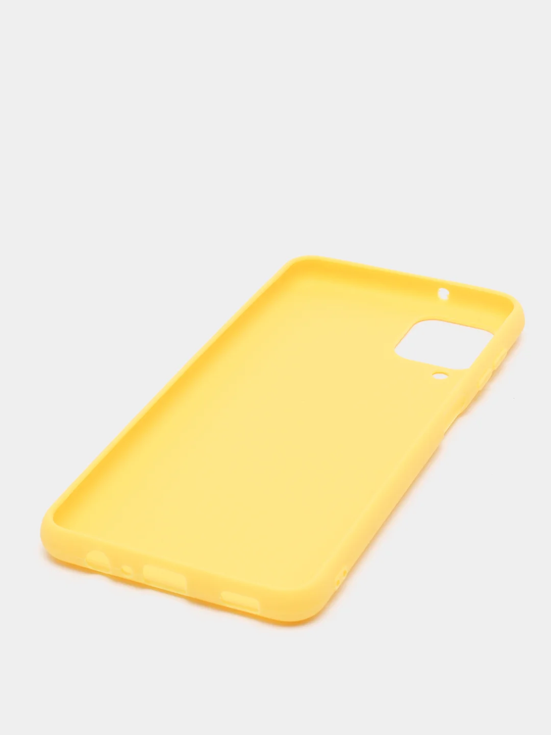 Желтый чехол силиконовый Samsung А11 А31 А51 А41 А52 М21 A32 A02S A10 A20 A71 A21 M51 A12