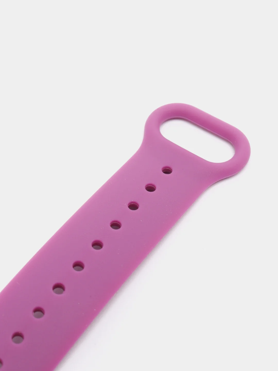 Фиолетовый силиконовый ремешок для фитнес-браслетов Xiaomi Mi Band 5 / 6