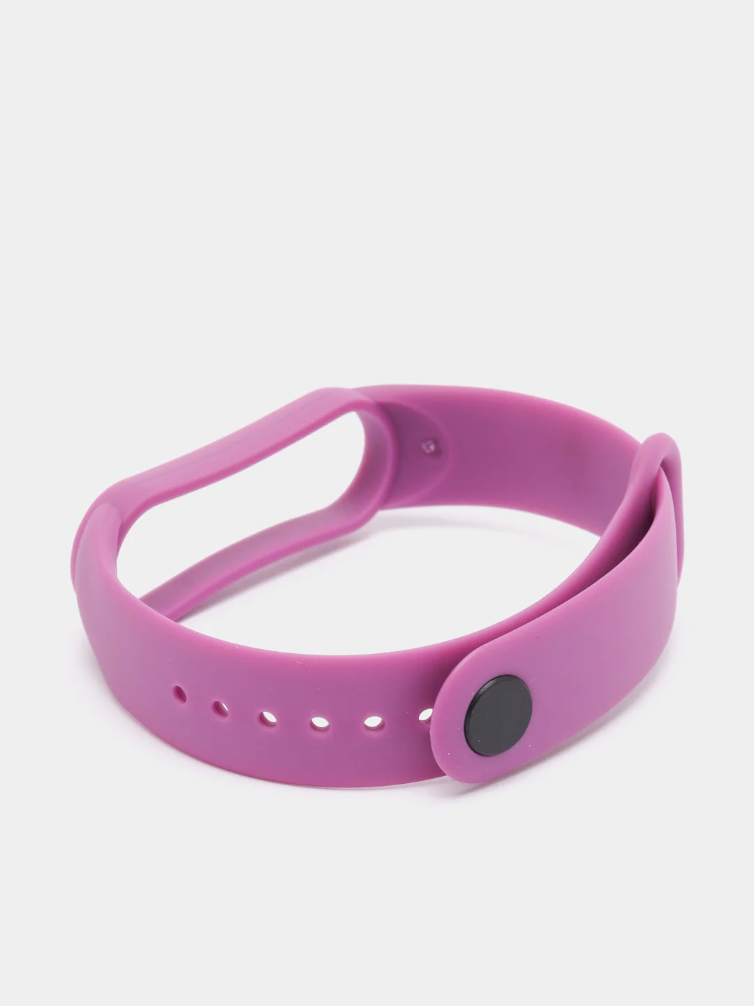 Фиолетовый силиконовый ремешок для фитнес-браслетов Xiaomi Mi Band 5 / 6