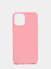 Розовый чехол силиконовый для iPhone 12 / iPhone 12 Pro