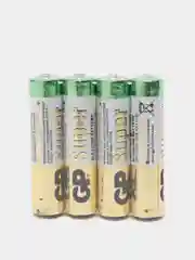 Батарейки 4шт GP LR3 ДжиПи ААА мизинчиковые, алкалиновые aaa мизинец