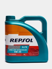 Моторное масло Репсол / REPSOL ELITE LONG LIFE 50700/50400 5W-30. Синтетическое. 4 л