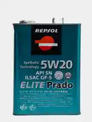 Моторное масло Репсол / REPSOL ELITE PRADO 5W-20, Синтетическое 4 л