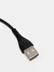 Черный кабель Type-C (быстрая зарядка) 2,4А