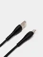 Черный кабель Type-C (быстрая зарядка) 2,4А