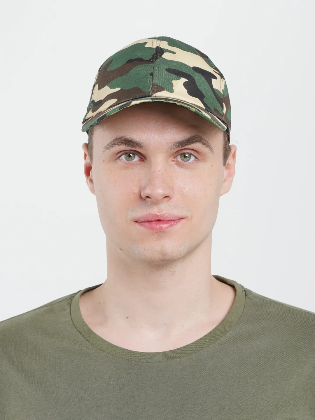 Приглушённый хаки бейсболка хаки, унисекс