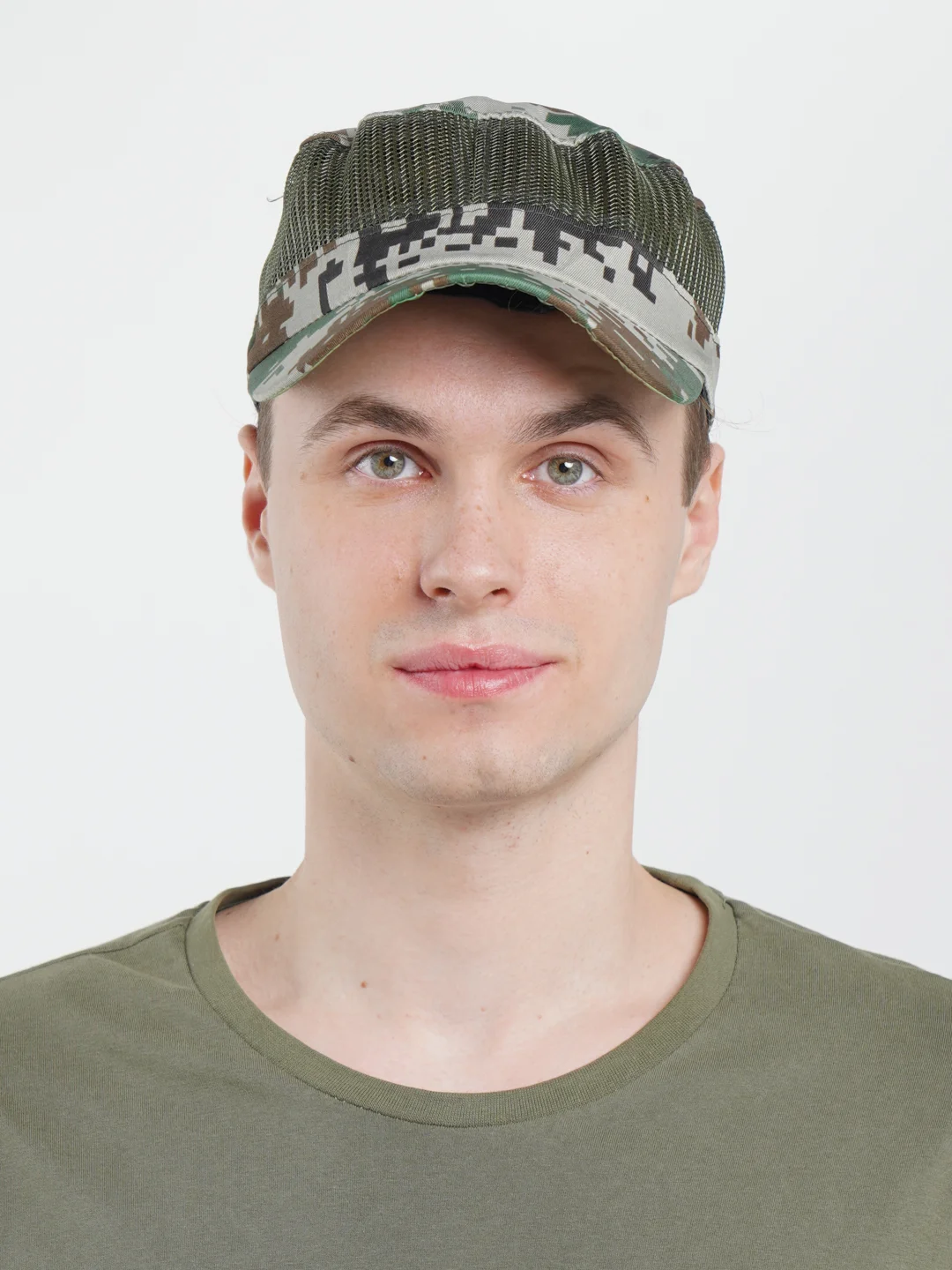 Зелёный хаки бейсболка хаки, унисекс
