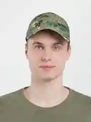 Зеленый бейсболка хаки, унисекс