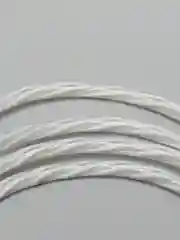Белый кабель магнитный, светящийся 2.1А+магнитный коннектор (micro usb, Apple lightning, type c)