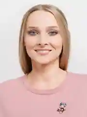 Голубой брошь на булавке