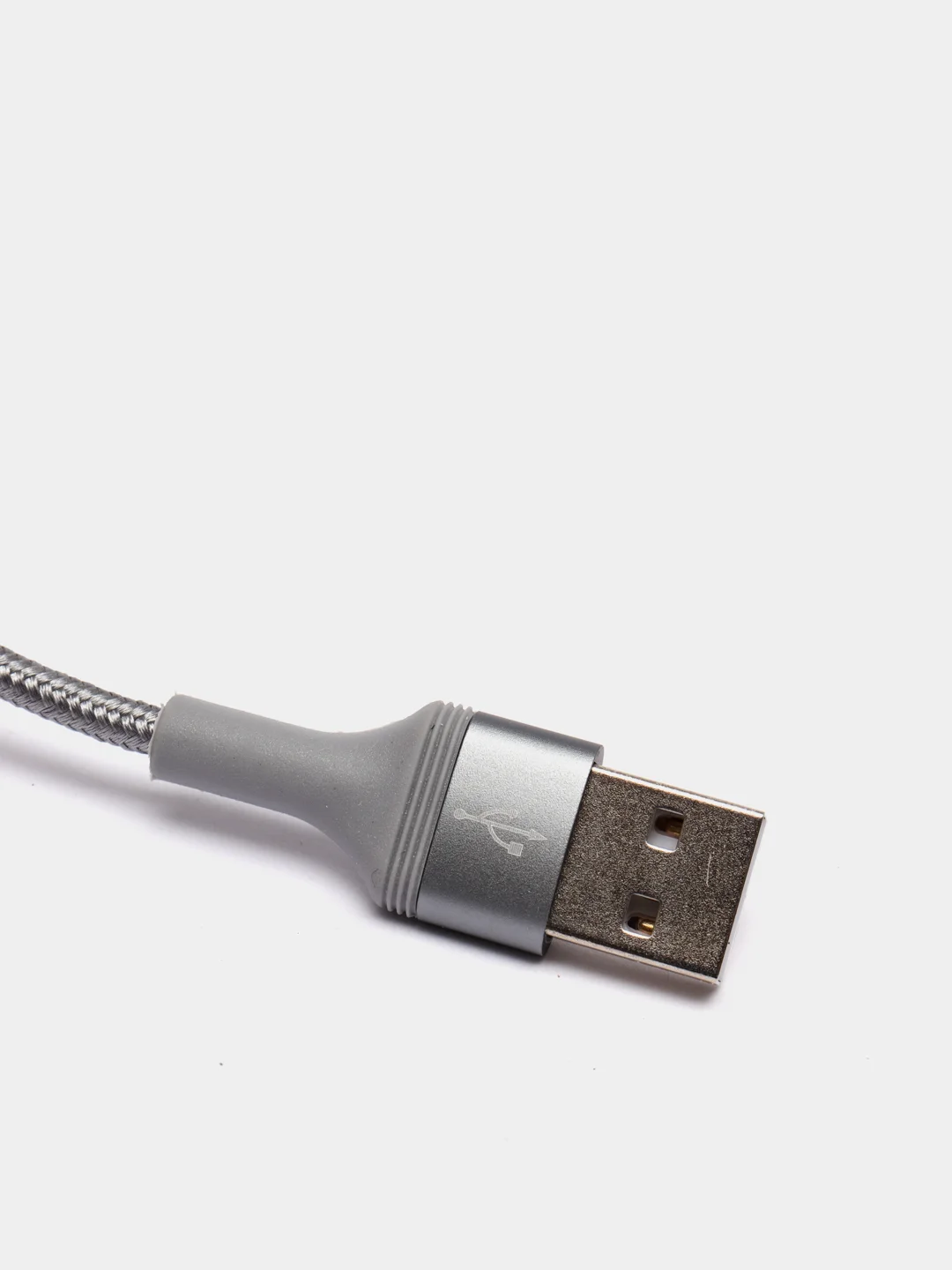 Серый кабель зарядный Borofone BX21 Micro-USB, для Android