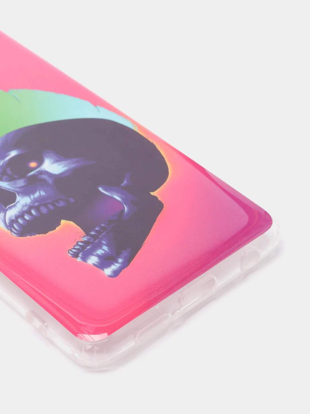 Фуксия чехол силиконовый для Xiaomi Poco X3 NFC/ Poco X3 Pro (Сяоми Поко Х3 Про), с рисунком