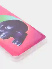 Фуксия чехол силиконовый для Xiaomi Poco X3 NFC/ Poco X3 Pro (Сяоми Поко Х3 Про), с рисунком
