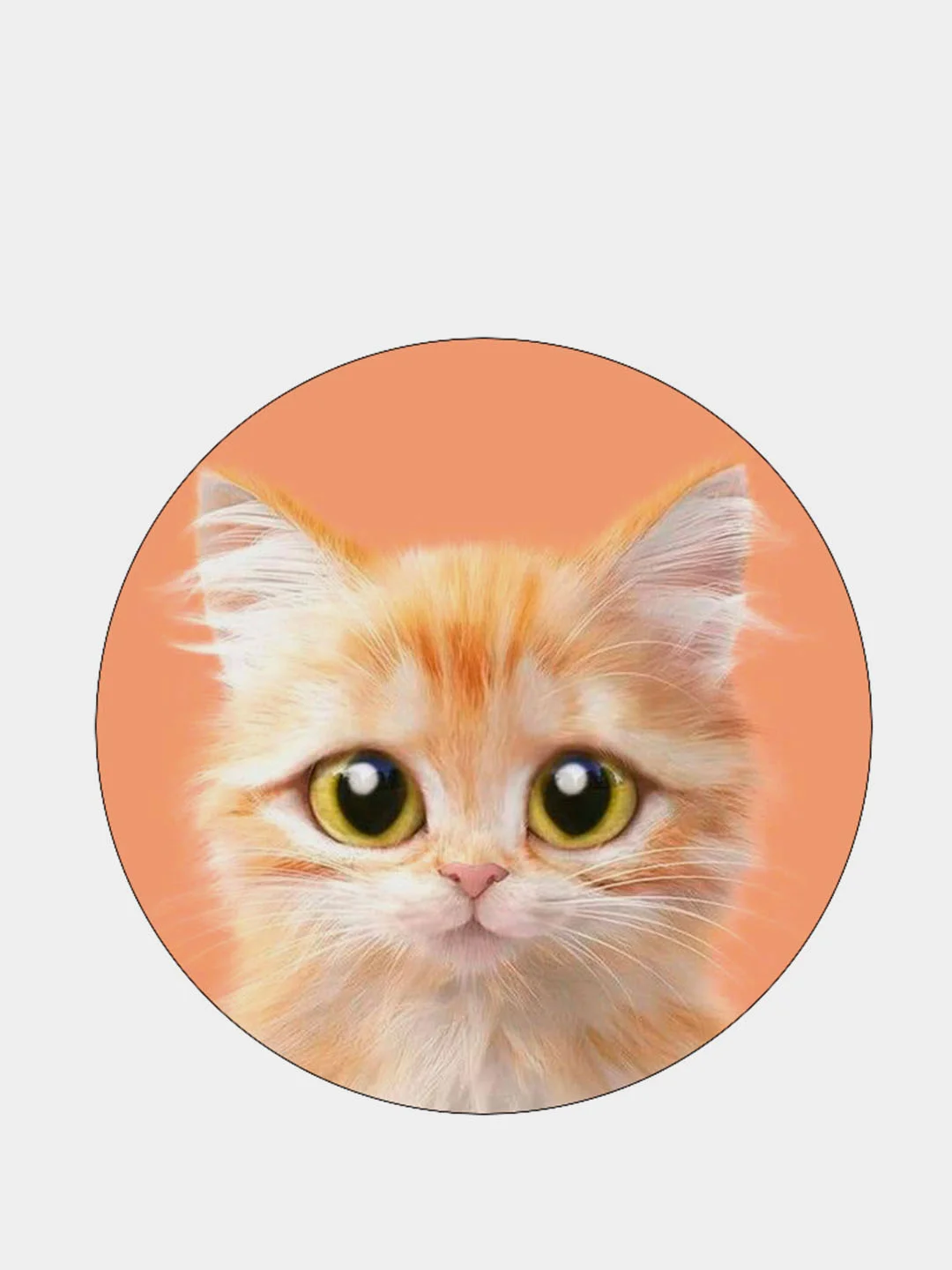 Горчичный держатель для телефона PopSocket (попсокет) с рисунками