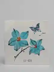 Черный мини тату / Временная, переводная татуировка/ 6*6 см