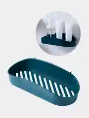 Универсальная полка для ванной и кухни, клеевой крепеж