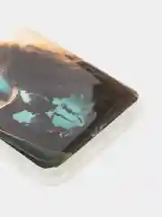 Бежевый меланж чехол Samsung Galaxy A03s силиконовый с рисунком (Самсунг Галакси А03с)