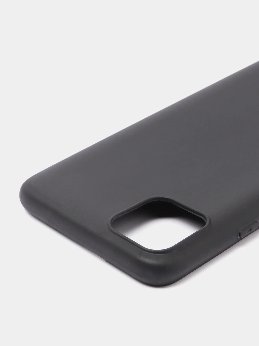 Угольный чехол Realme C11 2020 Реалми С11 2020 черный силиконовый